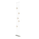 Hubbardton Forge 289520 Abacus 5-Light Floor to Ceiling Plug-In LED Lamp 12