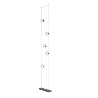 Hubbardton Forge 289520 Abacus 5-Light Floor to Ceiling Plug-In LED Lamp 6