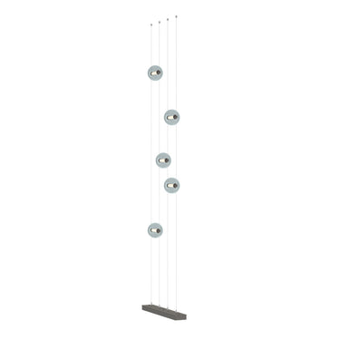 Hubbardton Forge 289520 Abacus 5-Light Floor to Ceiling Plug-In LED Lamp 7