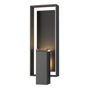 Hubbardton Forge 302605 Shadow Box Large Outdoor Sconce 1