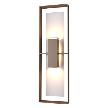 Hubbardton Forge 302607 Shadow Box Tall Outdoor Sconce 11