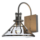 Hubbardton Forge 302709 Henry Small Glass Shade Outdoor Sconce 2