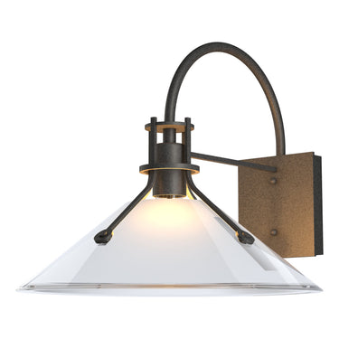 Hubbardton Forge 302714 Henry Large Glass Shade Outdoor Sconce 3