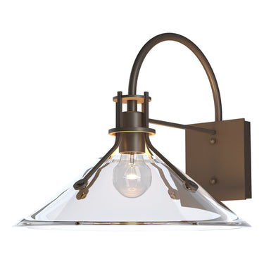 Hubbardton Forge 302714 Henry Large Glass Shade Outdoor Sconce 5