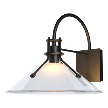 Hubbardton Forge 302714 Henry Large Glass Shade Outdoor Sconce 1
