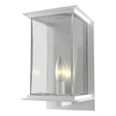 Hubbardton Forge 304840 Kingston Outdoor Medium 1 Light Incandescent Sconce in Clear Glass 6