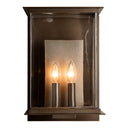 Hubbardton Forge 304842 Kingston Outdoor Large 2 Light Incandescent Sconce in Clear Glass 3
