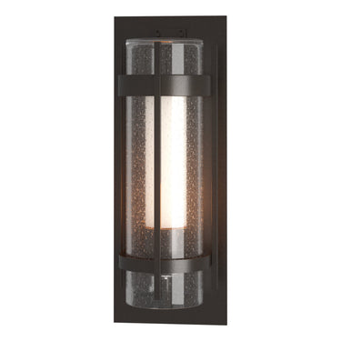 Hubbardton Forge 305899 Banded Seeded Glass XL Outdoor Sconce 6