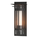Hubbardton Forge 305999 Banded Seeded Glass XL Outdoor Sconce with Top Plate 2