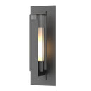Hubbardton Forge 307282 Vertical Bar Fluted Glass Medium Outdoor Sconce 1
