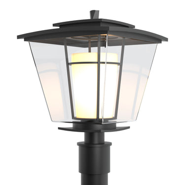 Hubbardton Forge 344820 Beacon Hall Outdoor Post Light 1