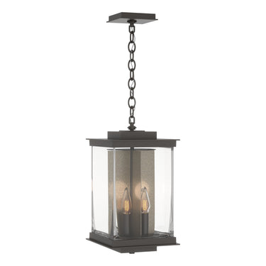 Hubbardton Forge 356840 Kingston Outdoor Large 4 Light Incandescent Lantern in Clear Glass 10