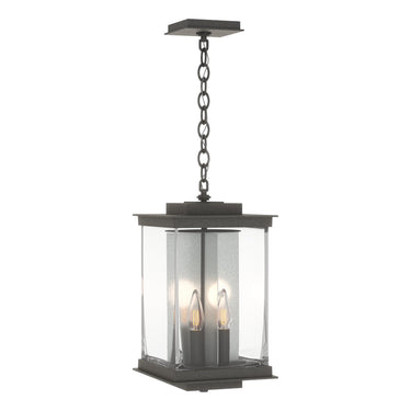 Hubbardton Forge 356840 Kingston Outdoor Large 4 Light Incandescent Lantern in Clear Glass 2