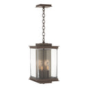 Hubbardton Forge 356840 Kingston Outdoor Large 4 Light Incandescent Lantern in Clear Glass 5