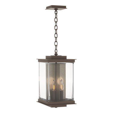 Hubbardton Forge 356840 Kingston Outdoor Large 4 Light Incandescent Lantern in Clear Glass 5