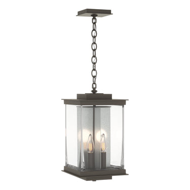 Hubbardton Forge 356840 Kingston Outdoor Large 4 Light Incandescent Lantern in Clear Glass 6