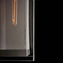 Hubbardton Forge 356850 Polaris Outdoor 1 Light Incandescent Semi-flush in Clear Glass - Crescent Harbor