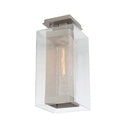 Hubbardton Forge 356850 Polaris Outdoor 1 Light Incandescent Semi-flush in Clear Glass - Crescent Harbor