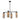 Hubbardton Forge 364213 Polaris Outdoor 4 Light Incandescent Pendant in Clear Glass with Mult Pipe Length 1
