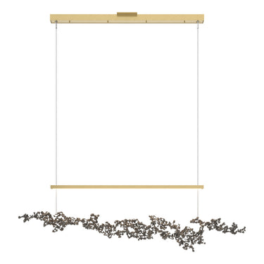 Hubbardton Forge 401326-STND Coral LED Pendant - Modern Brass | Ink - Crescent Harbor