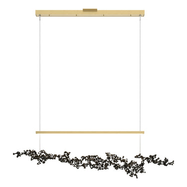 Hubbardton Forge 401326-STND Coral LED Pendant - Modern Brass | Ink - Crescent Harbor