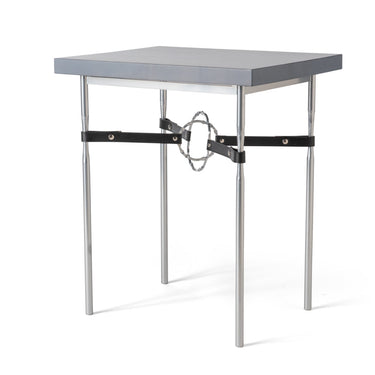 Hubbardton Forge 750114 Equus Wood Top Side Table - Natural Iron - Crescent Harbor