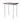 Hubbardton Forge 750115 Senza Wood Top Side Table 3