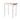 Hubbardton Forge 750115 Senza Wood Top Side Table 1