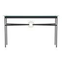 Hubbardton Forge 750118 Equus Console Table - Black Leather Accent - Crescent Harbor