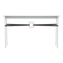 Hubbardton Forge 750118 Equus Console Table - Black Leather Accent - Crescent Harbor