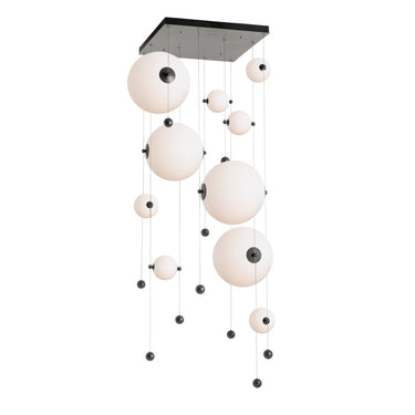 Hubbardton Forge 139051 Abacus Square LED Pendant in Standard Pipe length