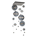 Hubbardton Forge 139051 Abacus Square LED Pendant in Standard Pipe length