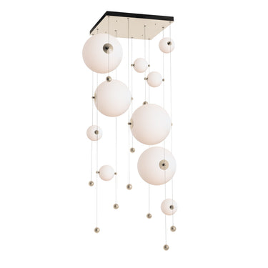 Hubbardton Forge 139051 Abacus Square LED Pendant in Standard Pipe length