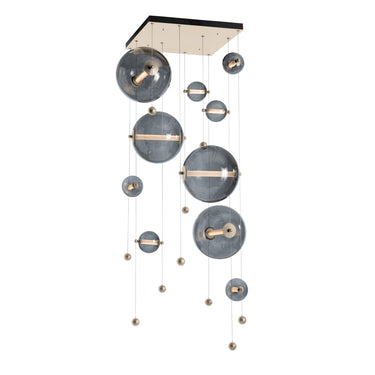 Hubbardton Forge 139051 Abacus Square LED Pendant in Standard Pipe length