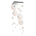 Hubbardton Forge 139051 Abacus Square LED Pendant in Standard Pipe length