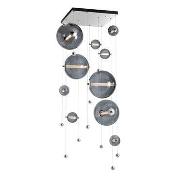 Hubbardton Forge 139051 Abacus Square LED Pendant in Standard Pipe length