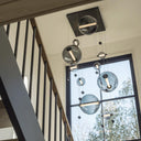 Hubbardton Forge Abacus 10-Light Square LED Pendant 5