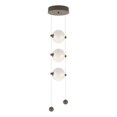 Hubbardton Forge 139059-STND Abacus 3-Light LED Pendant