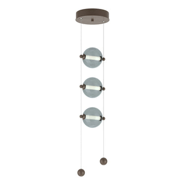 Hubbardton Forge 139059-STND Abacus 3-Light LED Pendant