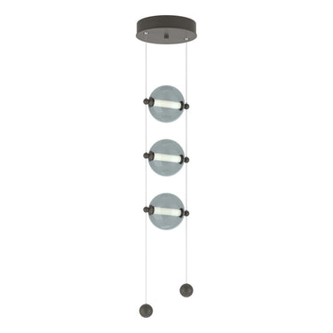 Hubbardton Forge 139059-STND Abacus 3-Light LED Pendant