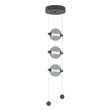 Hubbardton Forge 139059-STND Abacus 3-Light LED Pendant