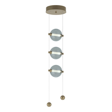 Hubbardton Forge 139059-STND Abacus 3-Light LED Pendant