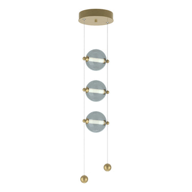 Hubbardton Forge 139059-STND Abacus 3-Light LED Pendant