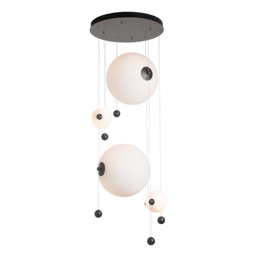 Hubbardton Forge 139052 Abacus Round LED Pendant in Standard Pipe length