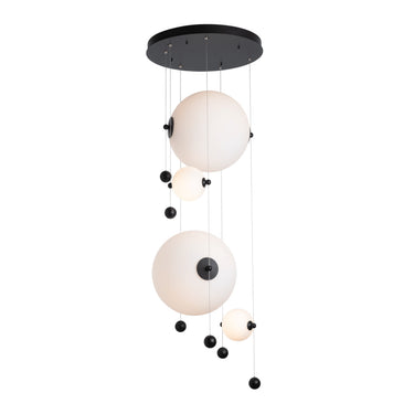 Hubbardton Forge 139052 Abacus Round LED Pendant in Standard Pipe length