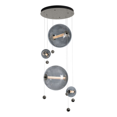 Hubbardton Forge 139052 Abacus Round LED Pendant in Standard Pipe length