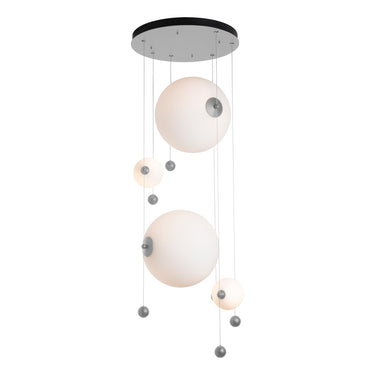 Hubbardton Forge 139052 Abacus Round LED Pendant in Standard Pipe length
