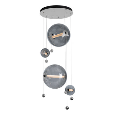 Hubbardton Forge 139052 Abacus Round LED Pendant in Standard Pipe length