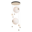 Hubbardton Forge 139052 Abacus Round LED Pendant in Standard Pipe length