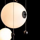 Hubbardton Forge Abacus 4-Light Round LED Pendant 4